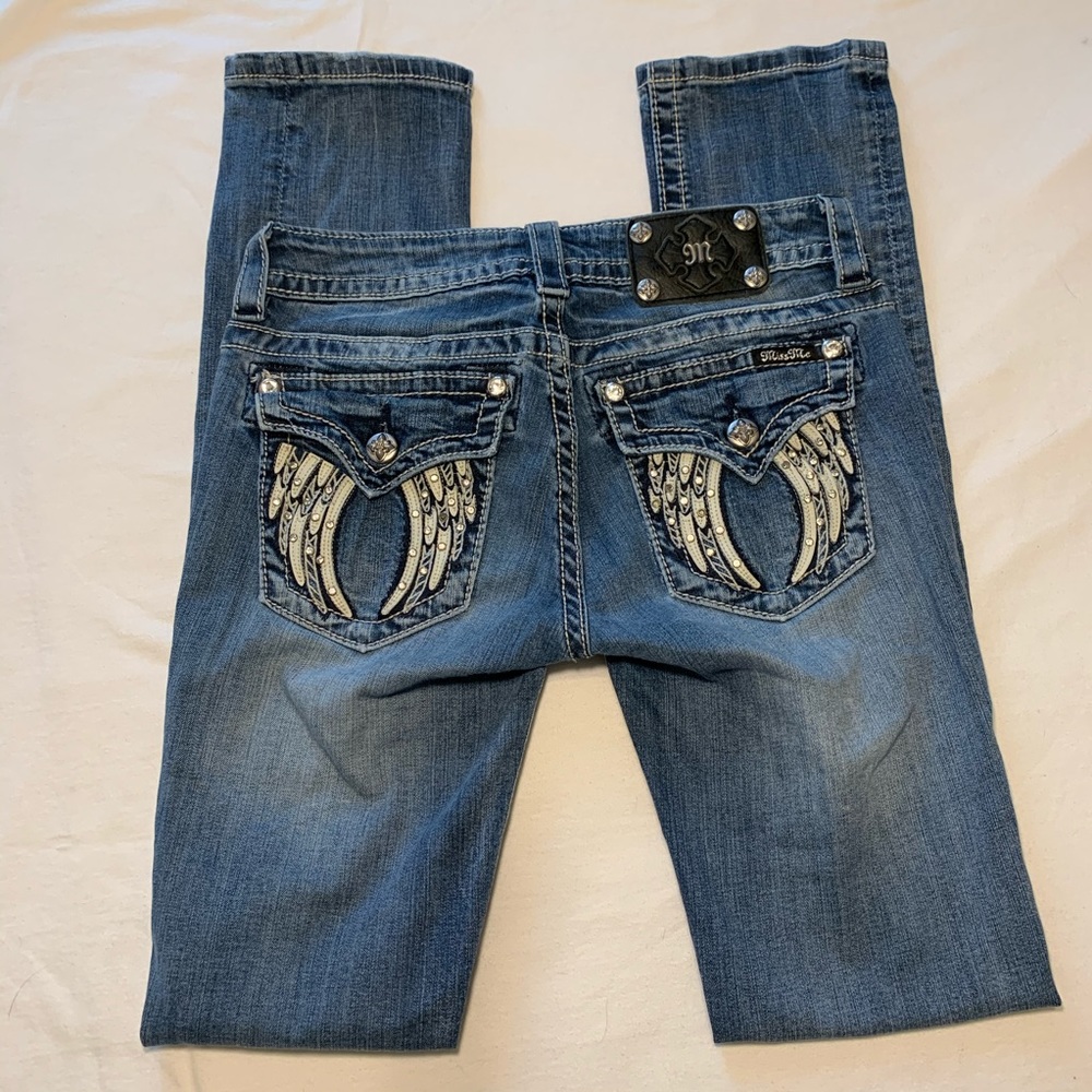 Miss Me straight leg jeans